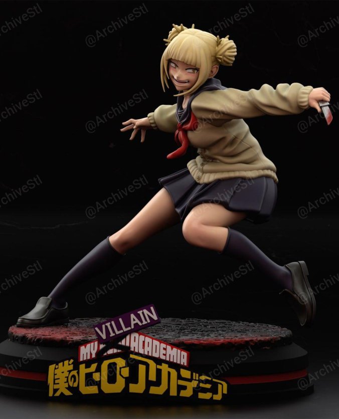 我的英雄学院 咎日美子(Himiko) 3D打印图纸